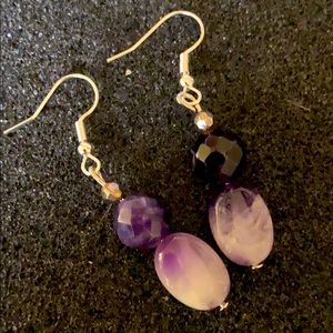 Purple Earrings